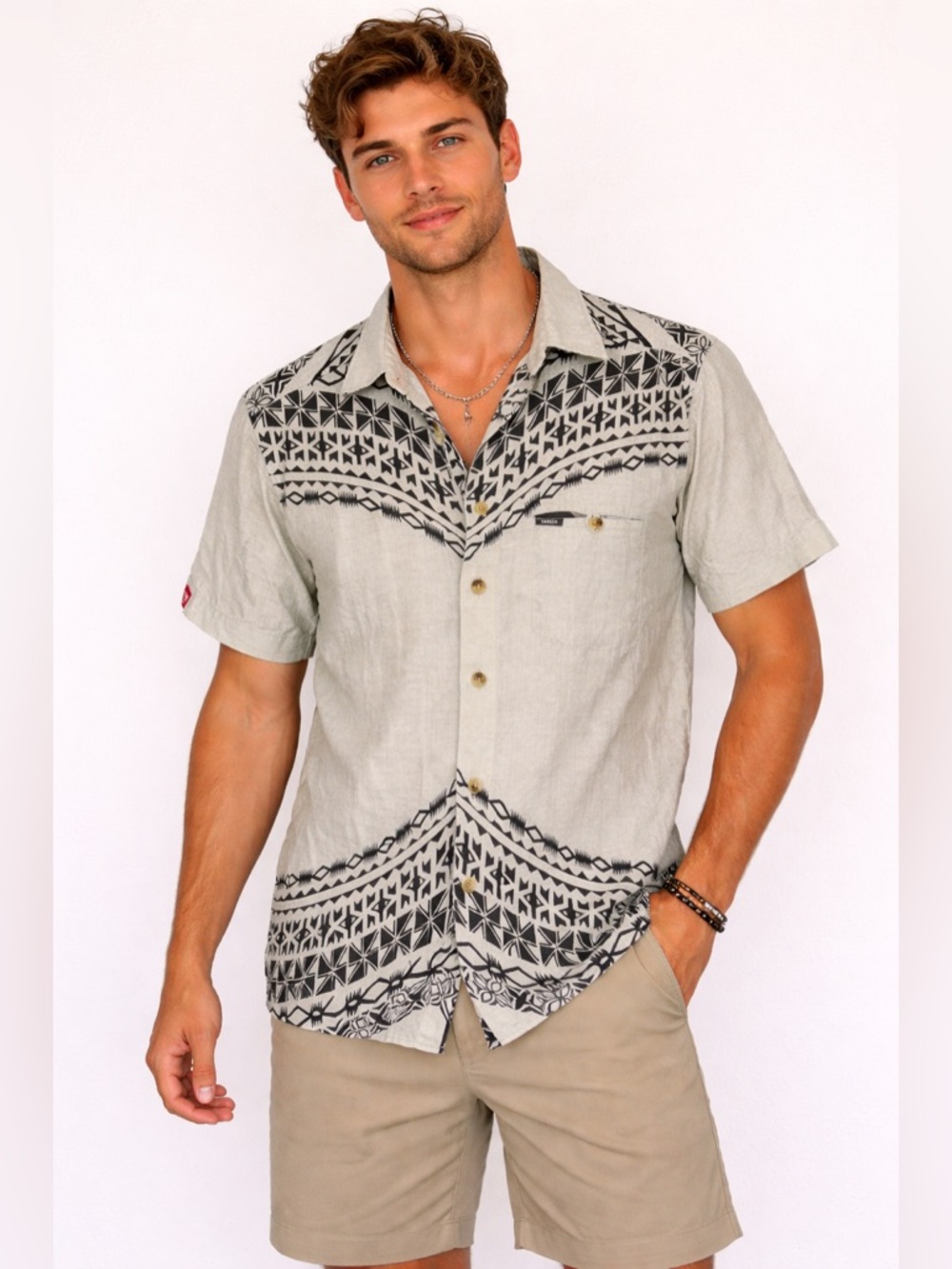 Tanoa Poly Tribal Shirt